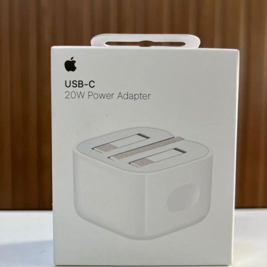 Apple USB-C 20W Power Adapter – Fast Charging for iPhone