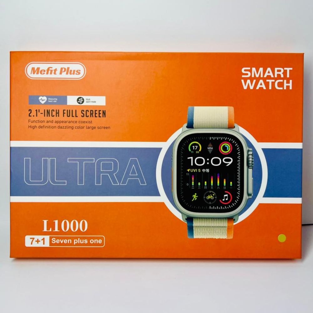 Ultra Smart Watch 7 in 1 – Bluetooth Calling,  Premium Combo Pack
